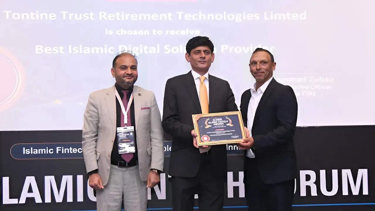 Tontine Trust is chosen to receive Best Islamic Digital Solution Provider award