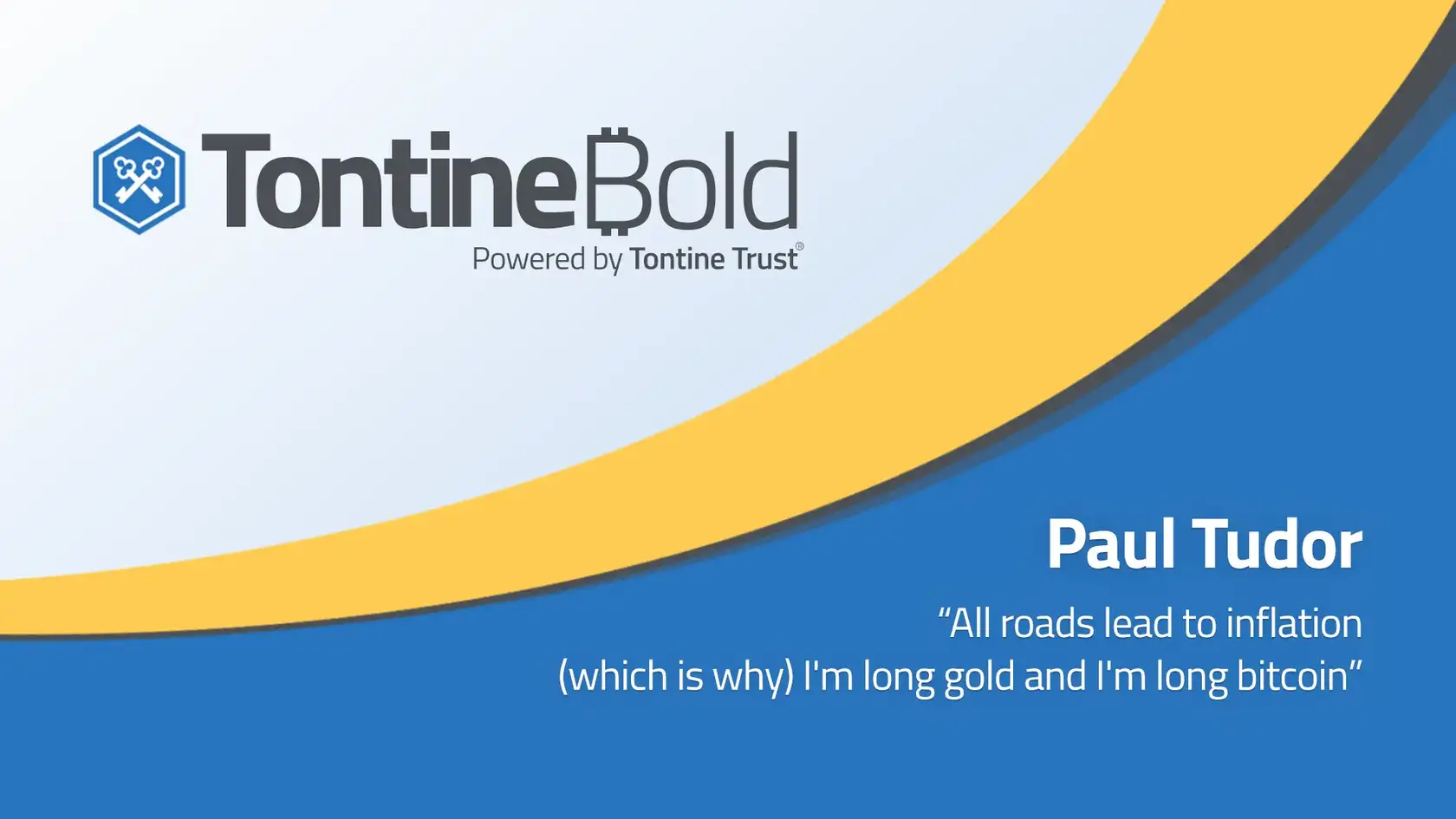 Paul Tudor on BOLD topic